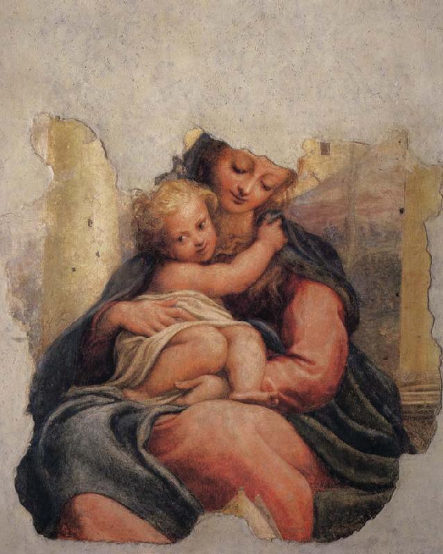 Correggio Madonna della Scala Sweden oil painting art