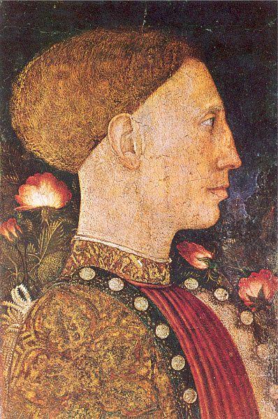 PISANELLO Portrait of Lionello d'Este oil painting image