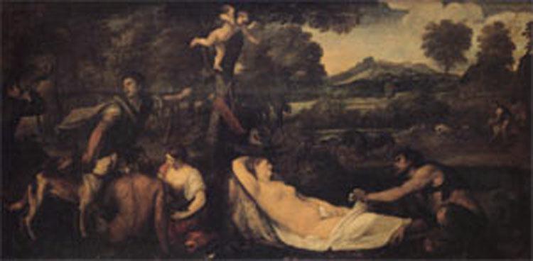 Titian The Pardo Venus (mk05) Sweden oil painting art