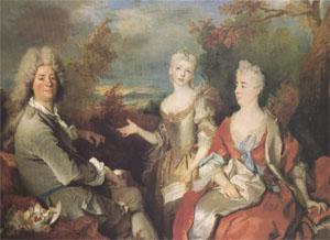Largillierre Family Portrait (mk05) oil painting image