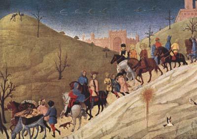 SASSETTA The Procession of the Magi (mk08) Sweden oil painting art