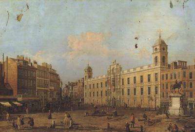 Canaletto Northumberland House a Londra (mk21) oil painting image