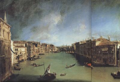 Canaletto Il Canal Grande Balbi (mk21) Sweden oil painting art
