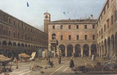 Canaletto Campo di Rialto (mk21) oil painting image