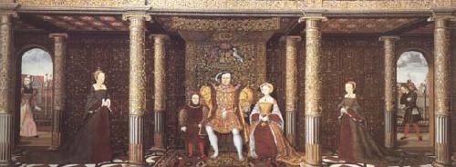 Anonymous The Family of Henry VIII (mk25) Sweden oil painting art