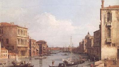 Canaletto The Grand Canal from Campo S Vio towards the Bacino (mk25) oil painting picture