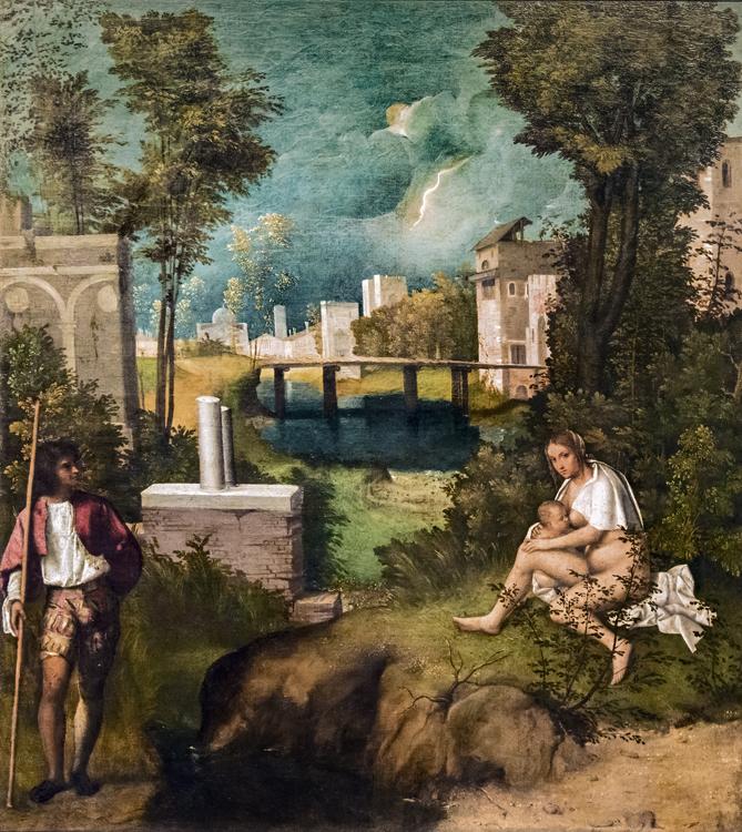 Giorgione The Tempest (nn03) Sweden oil painting art