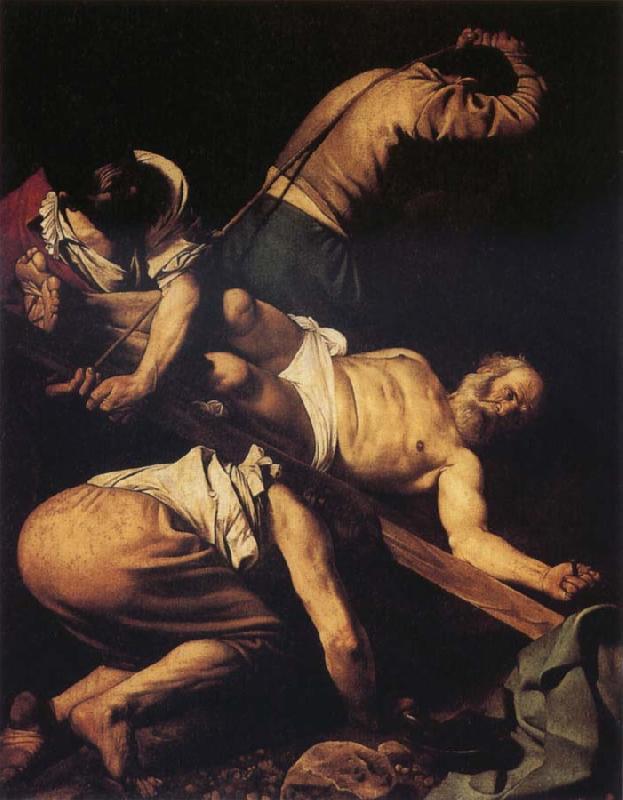 Caravaggio The Crucifixion of St Peter Sweden oil painting art