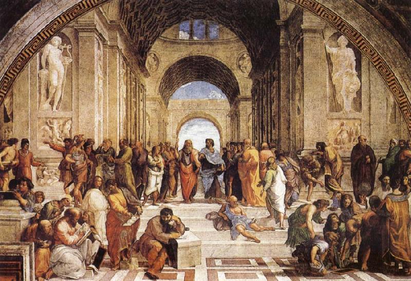 Raphael The School of Athens Sweden oil painting art
