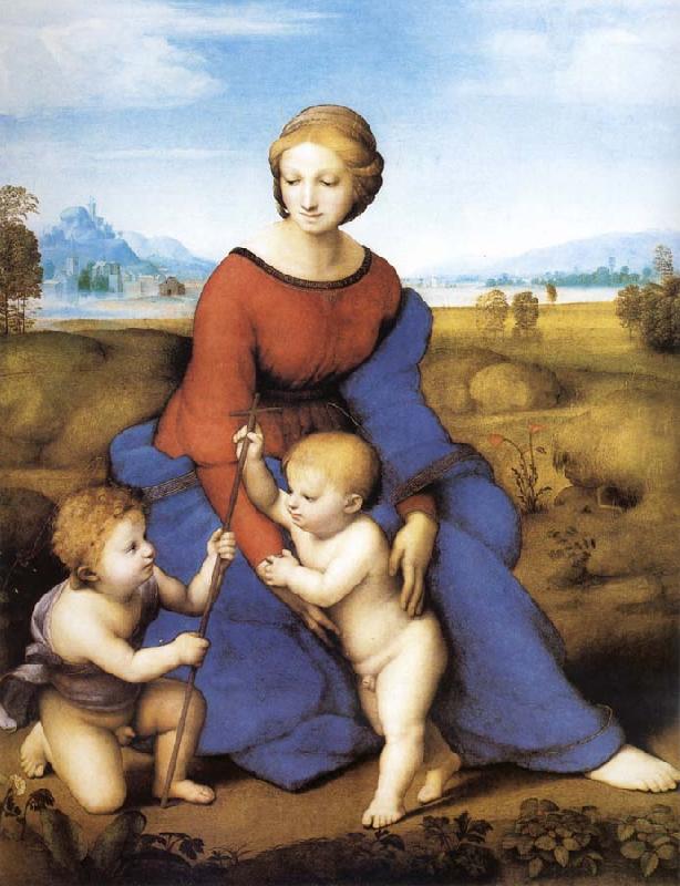 Raphael Madonna of the Meadows oil painting image