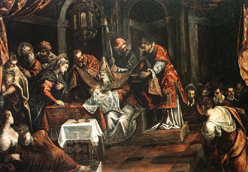 Tintoretto The Circumcision oil painting picture